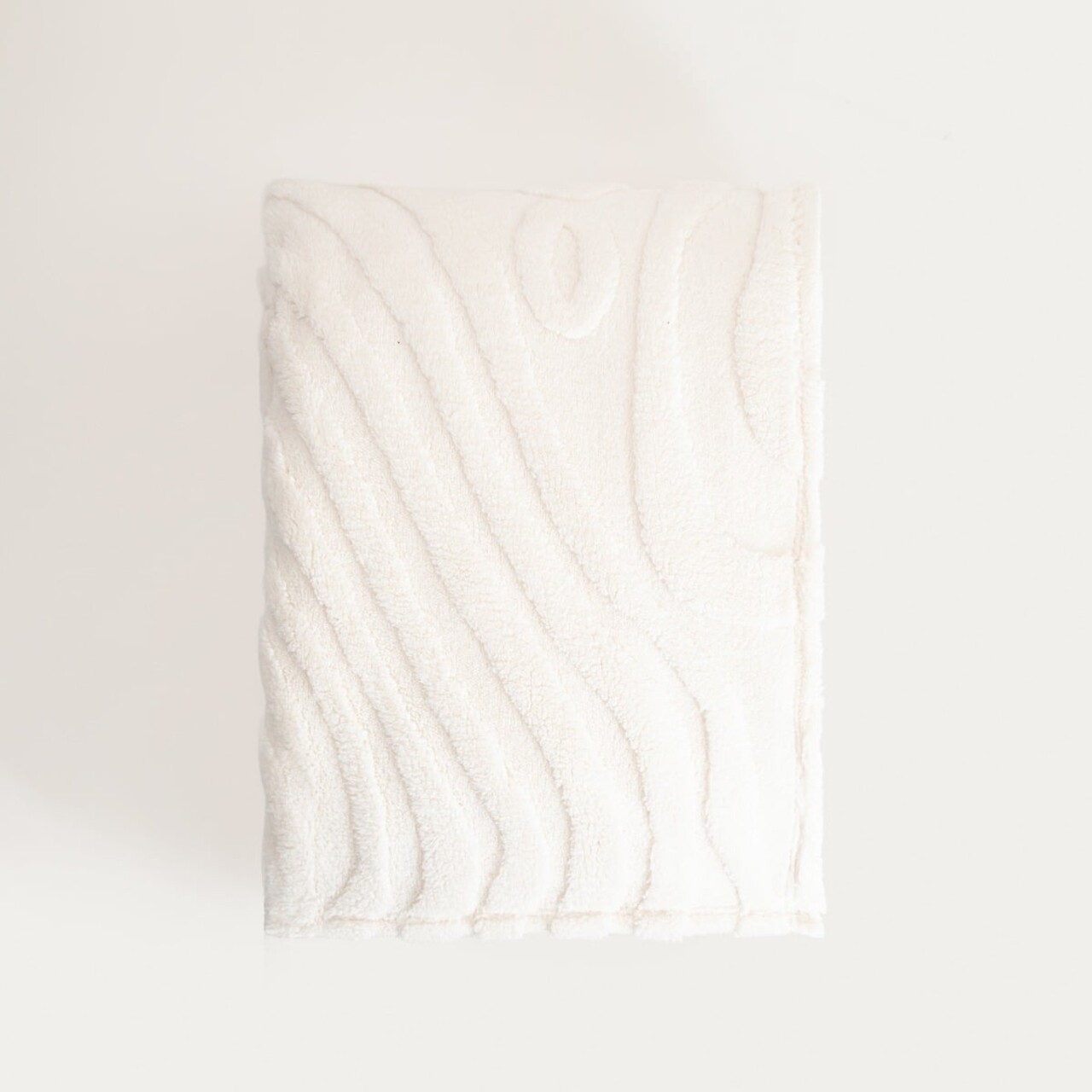 Patura Raul, Homla, 150x200 cm, poliester, ecru - imagine 5